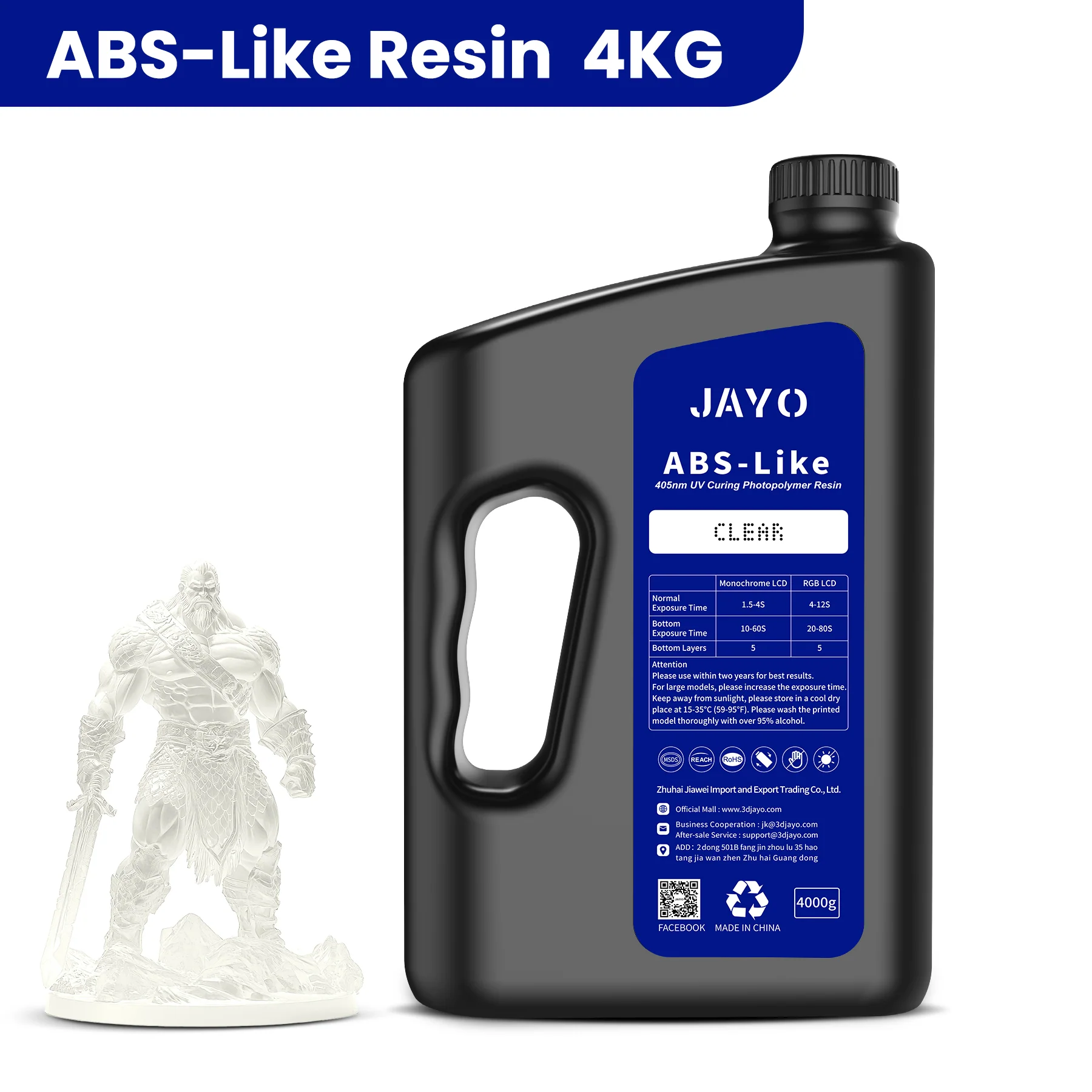 [Buy 2 Get 20% OFF] JAYO 4000G Standard Resin, ABS-like Resin - Image 5
