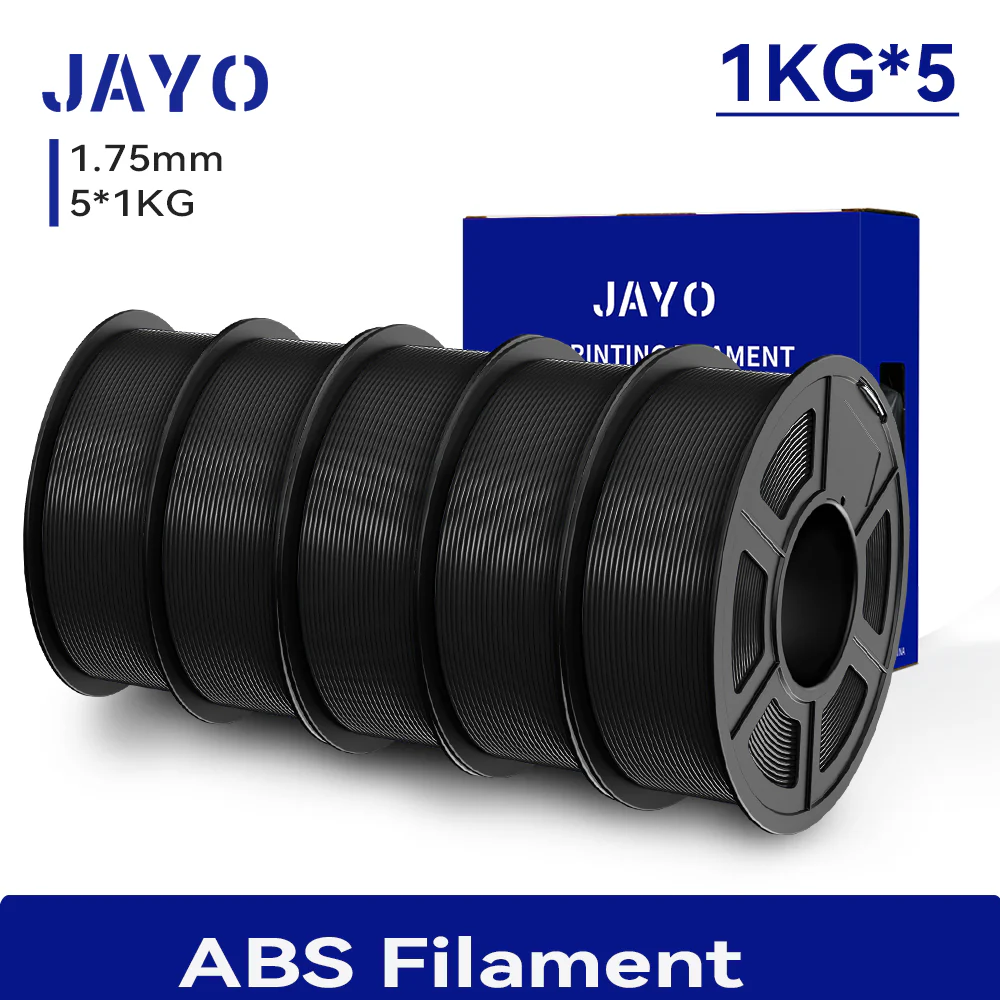 JAYO ABS 1.1KG*5 Rolls 3D Printing Filament Bundle - Image 7