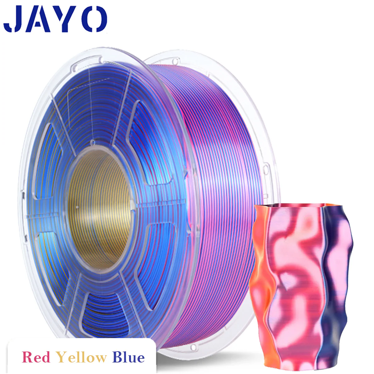 [MOQ:5 rolls] JAYO Multi-Color SILK (Dual-Color, Tri-Color) Filament 1.1KG - Image 14