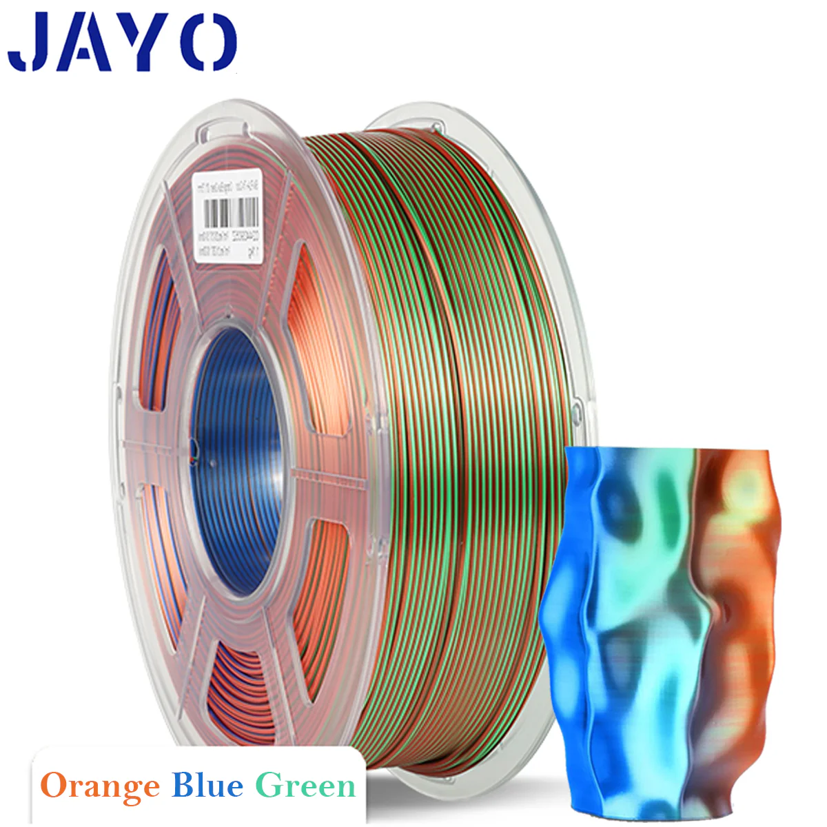 [MOQ:5 rolls] JAYO Multi-Color SILK (Dual-Color, Tri-Color) Filament 1.1KG - Image 15