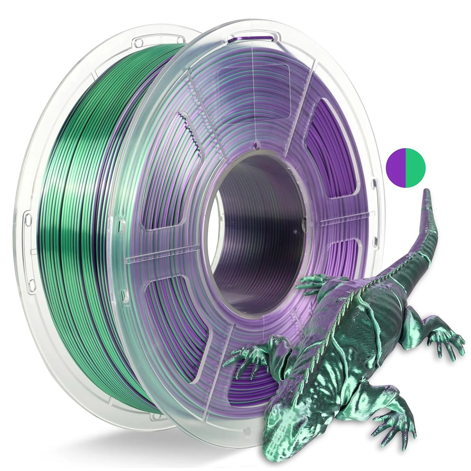 [MOQ:5 rolls] JAYO Multi-Color SILK (Dual-Color, Tri-Color) Filament 1.1KG - Image 6