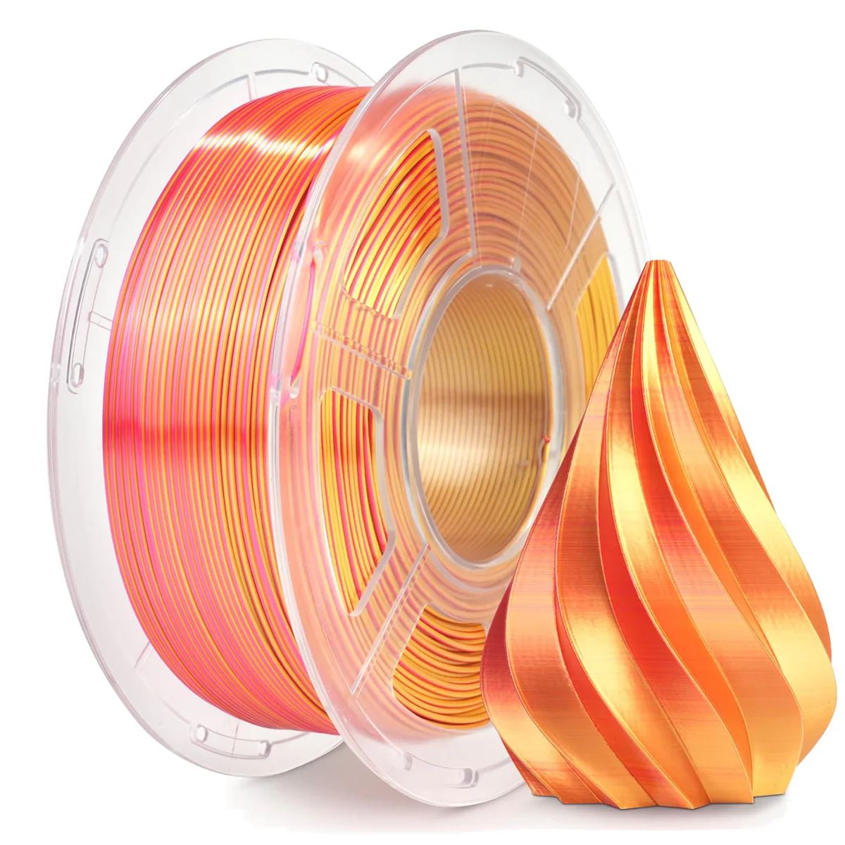 [MOQ:5 rolls] JAYO Multi-Color SILK (Dual-Color, Tri-Color) Filament 1.1KG - Image 7