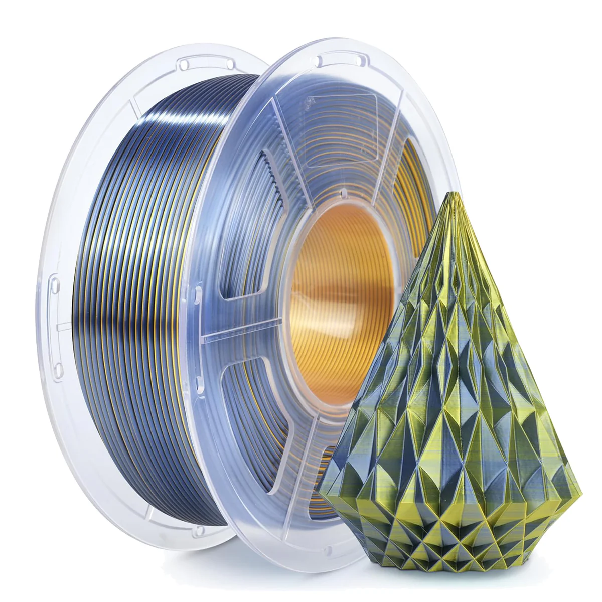 [MOQ:5 rolls] JAYO Multi-Color SILK (Dual-Color, Tri-Color) Filament 1.1KG - Image 8