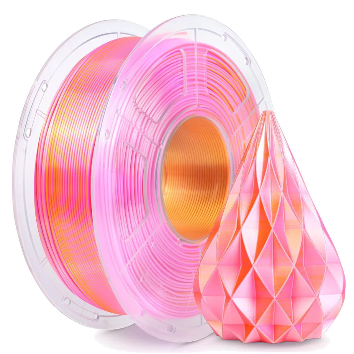 [MOQ:5 rolls] JAYO Multi-Color SILK (Dual-Color, Tri-Color) Filament 1.1KG - Image 9