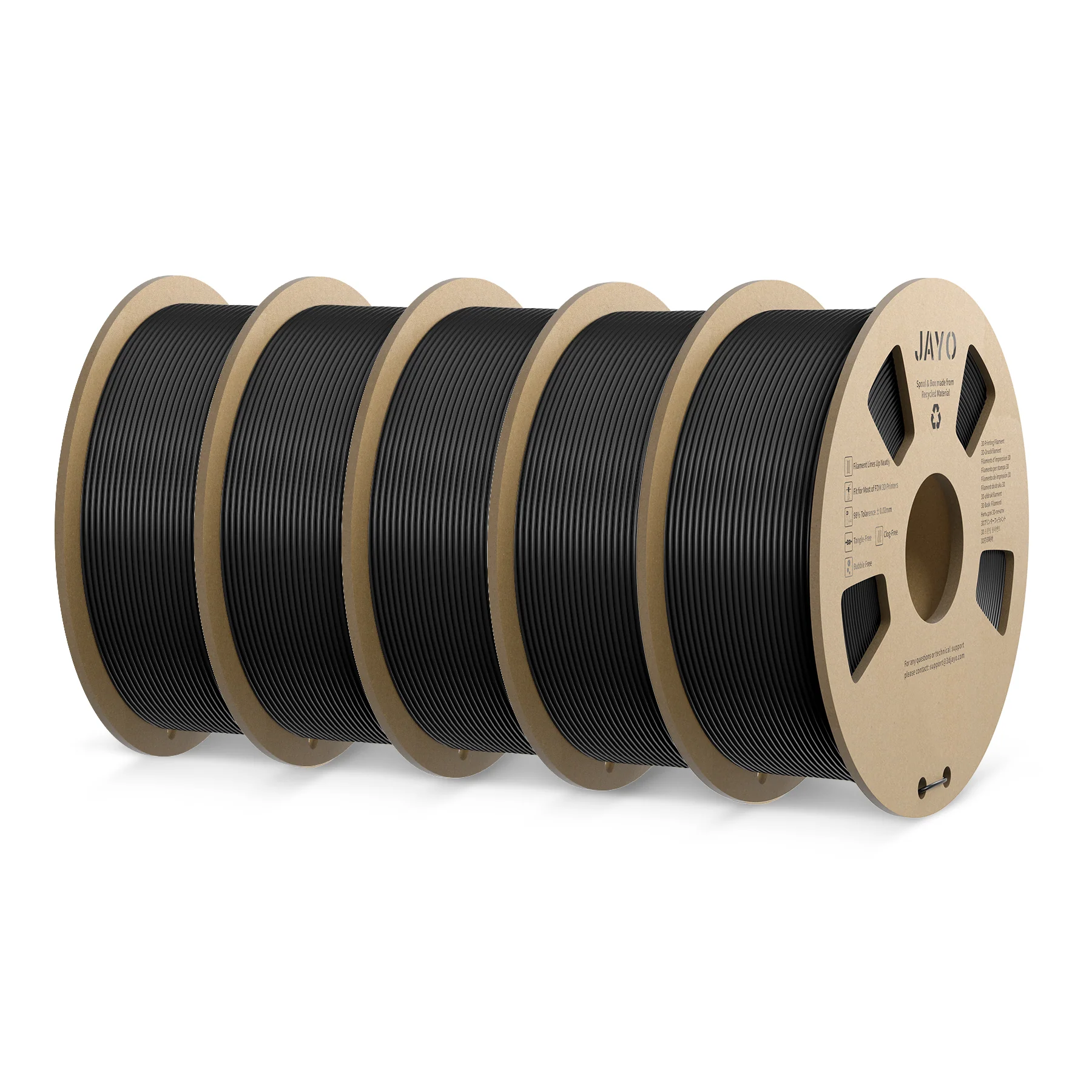 JAYO PLA+ 1.1KG 5/10 Rolls 3D Printing Filament Bundle - Image 14