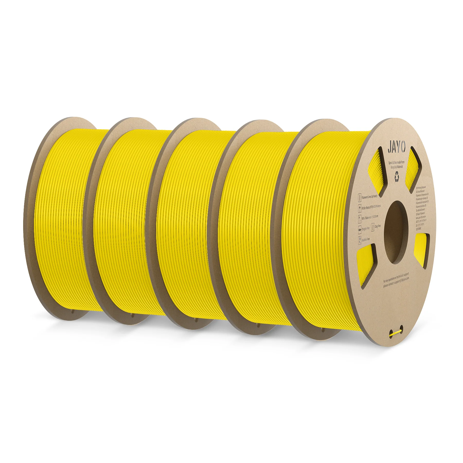 JAYO PLA+ 1.1KG 5/10 Rolls 3D Printing Filament Bundle - Image 16