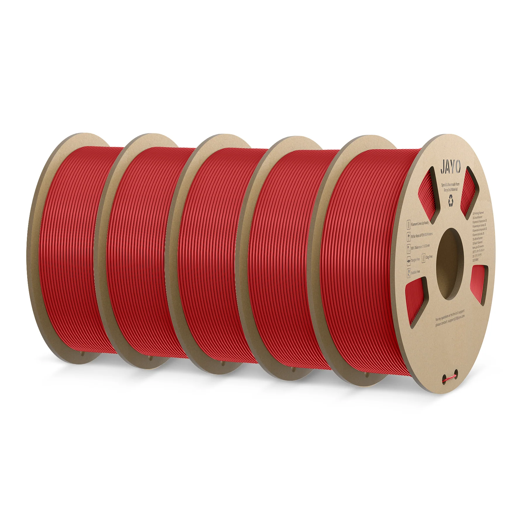 JAYO PLA+ 1.1KG 5/10 Rolls 3D Printing Filament Bundle - Image 17