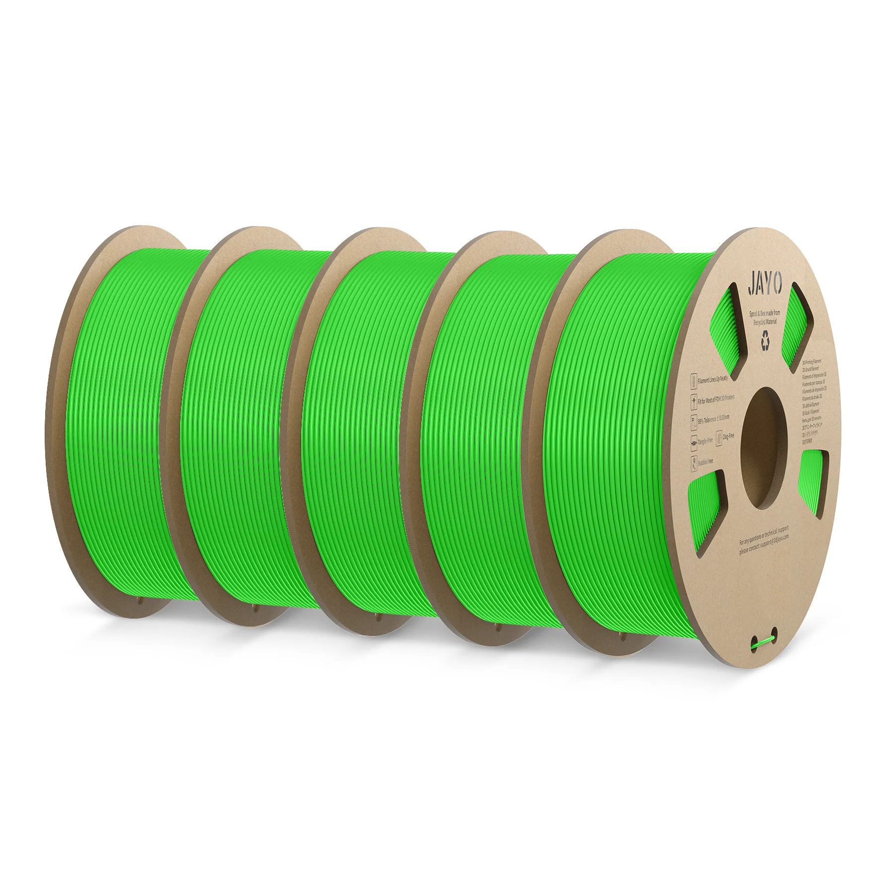 JAYO PLA+ 1.1KG 5/10 Rolls 3D Printing Filament Bundle - Image 18