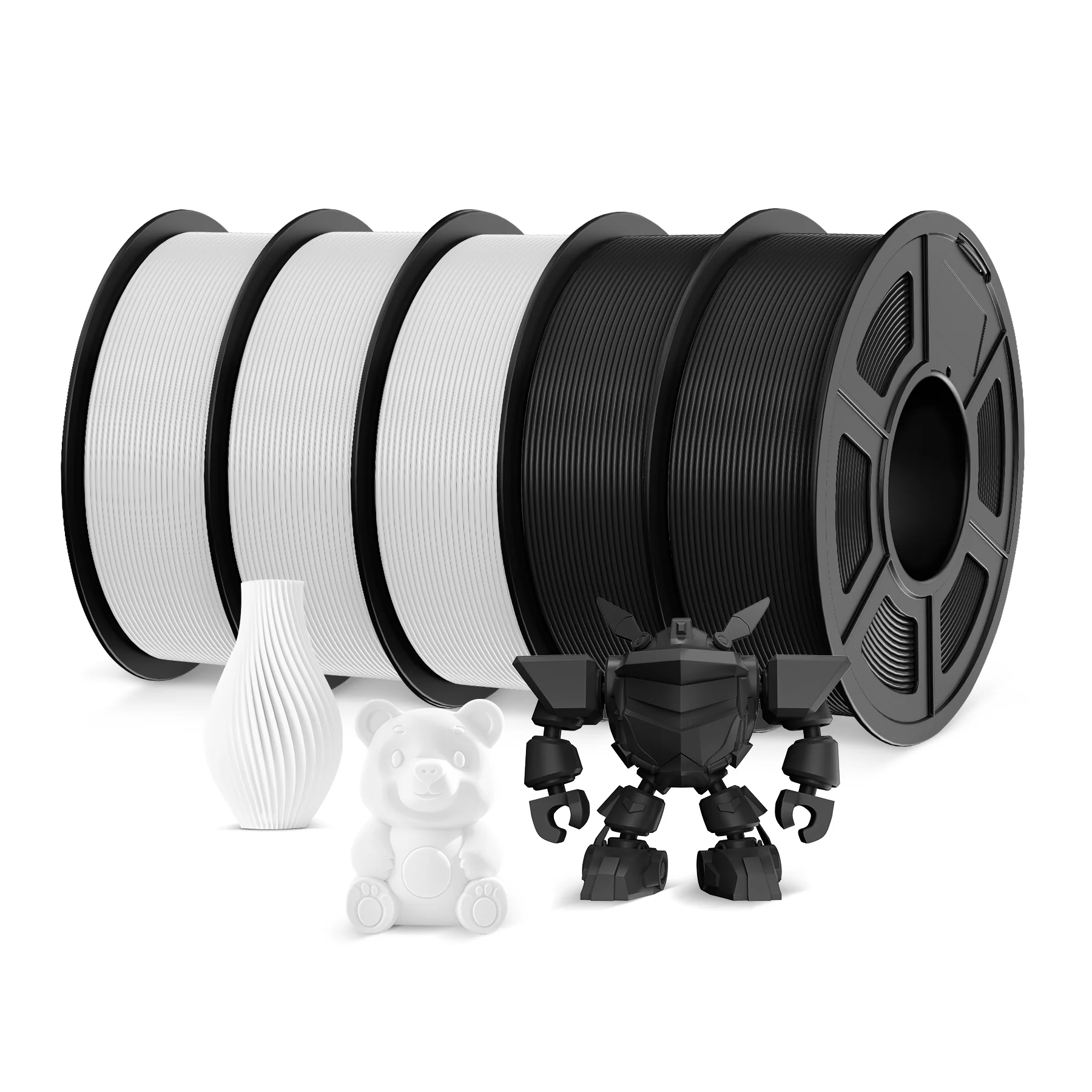JAYO PLA+ 1.1KG 5/10 Rolls 3D Printing Filament Bundle - Image 2