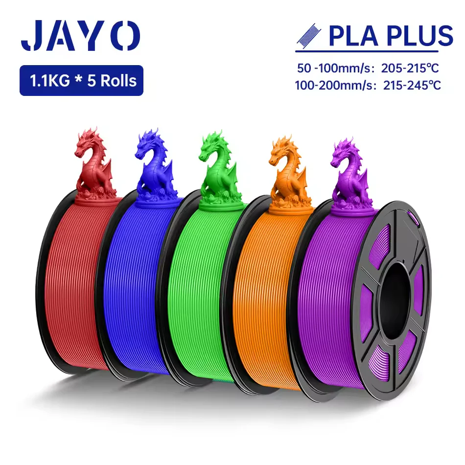 JAYO PLA Classic Filament 5/10 Rolls 1.75MM 3D Printer Filament 1.1KG/roll For 3D Neatly Wound Coloful 3D Printing Material - Image 15