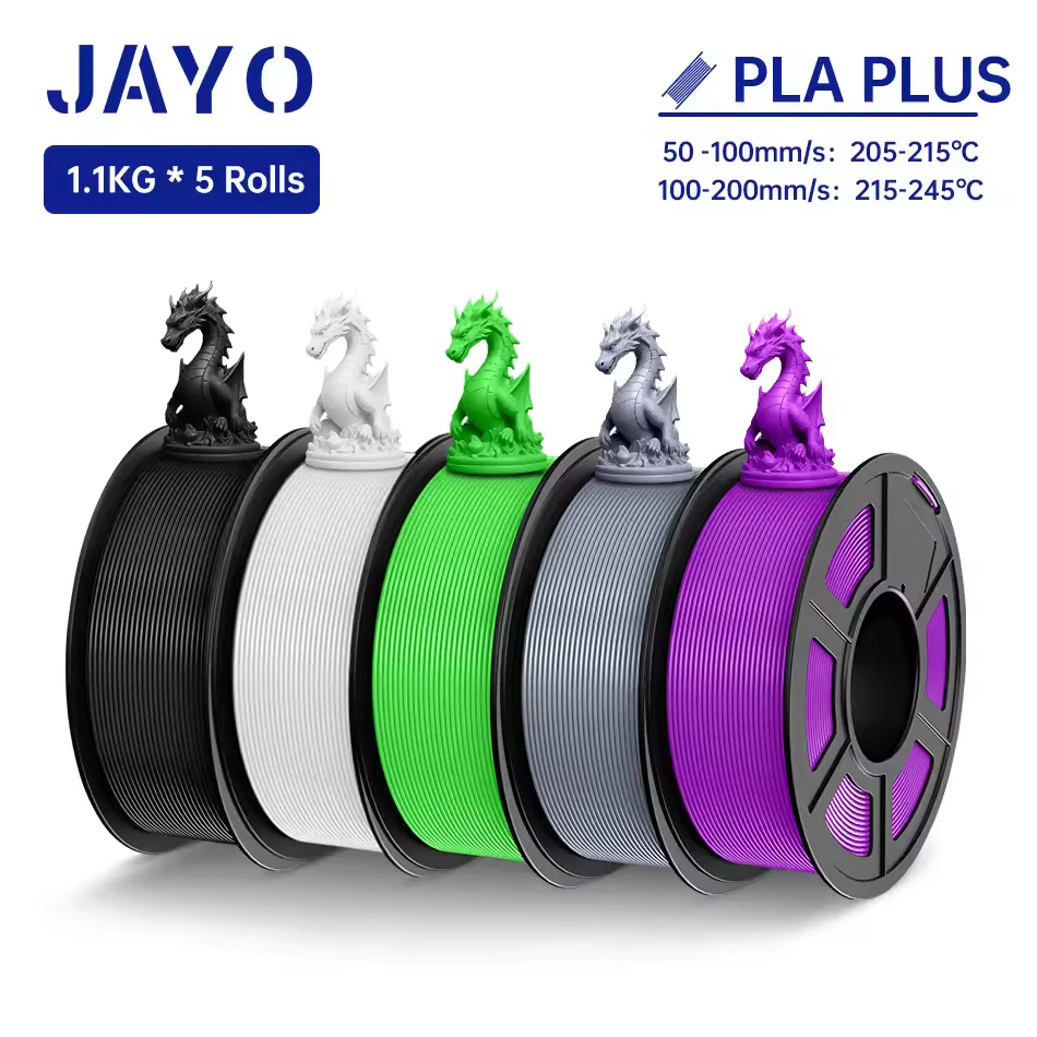 JAYO PLA Classic Filament 5/10 Rolls 1.75MM 3D Printer Filament 1.1KG/roll For 3D Neatly Wound Coloful 3D Printing Material - Image 16