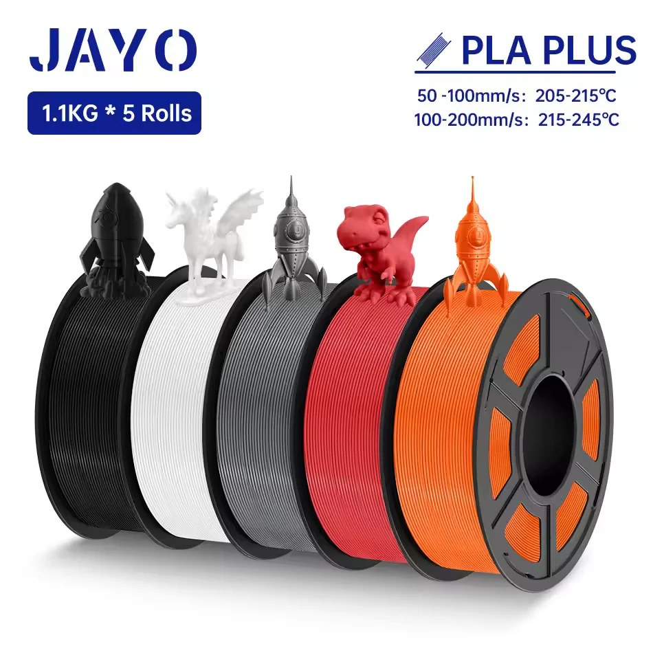 JAYO PLA Classic Filament 5/10 Rolls 1.75MM 3D Printer Filament 1.1KG/roll For 3D Neatly Wound Coloful 3D Printing Material - Image 19