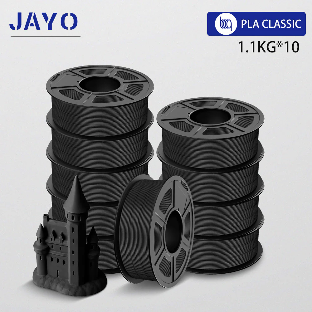 JAYO PLA Classic Filament 5/10 Rolls 1.75MM 3D Printer Filament 1.1KG/roll For 3D Neatly Wound Coloful 3D Printing Material - Image 42