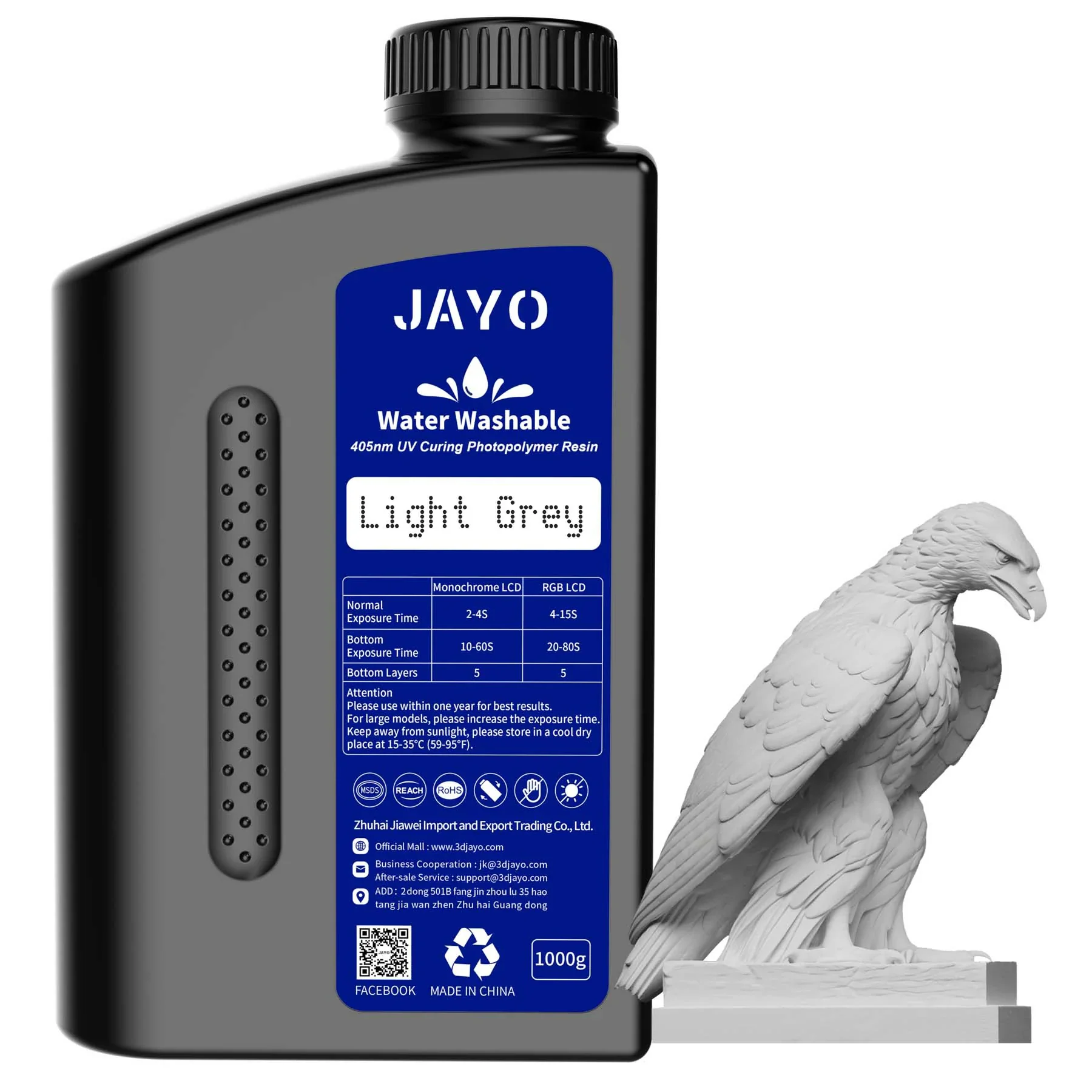 [Resin Collection]JAYO Standard /Standard PLUS /ABS-Like/Water Wash ABS Resin  3D Printing Photopolymer Resin - Image 21
