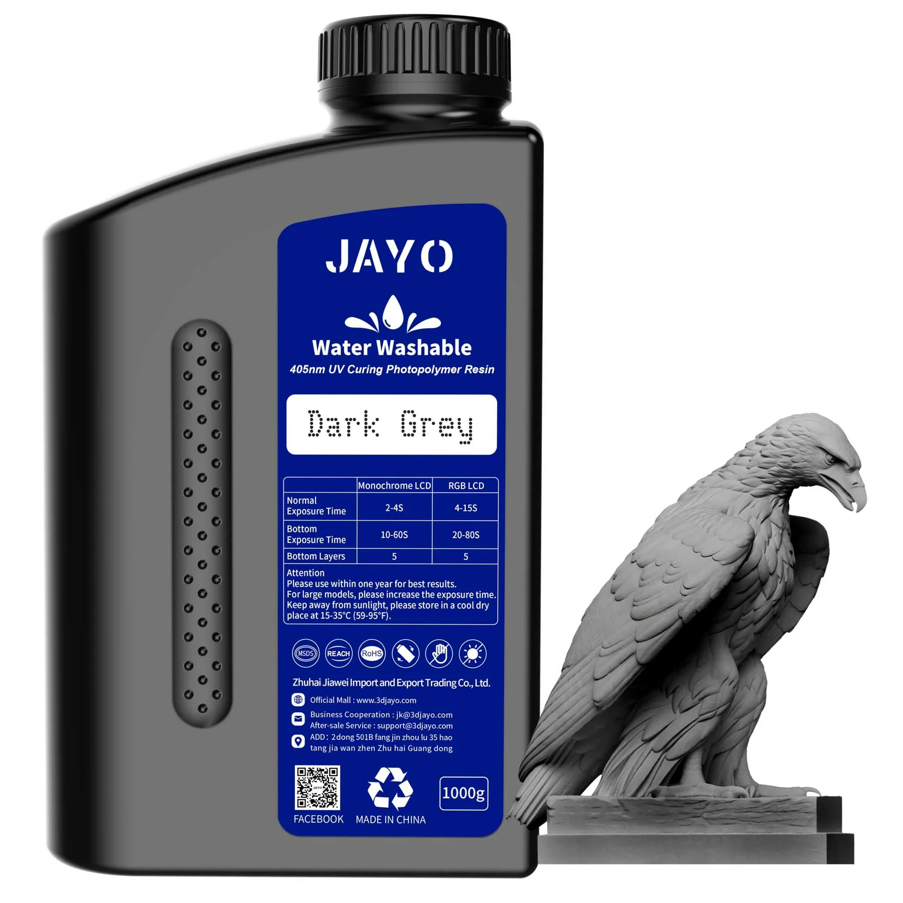 [Resin Collection]JAYO Standard /Standard PLUS /ABS-Like/Water Wash ABS Resin  3D Printing Photopolymer Resin - Image 22
