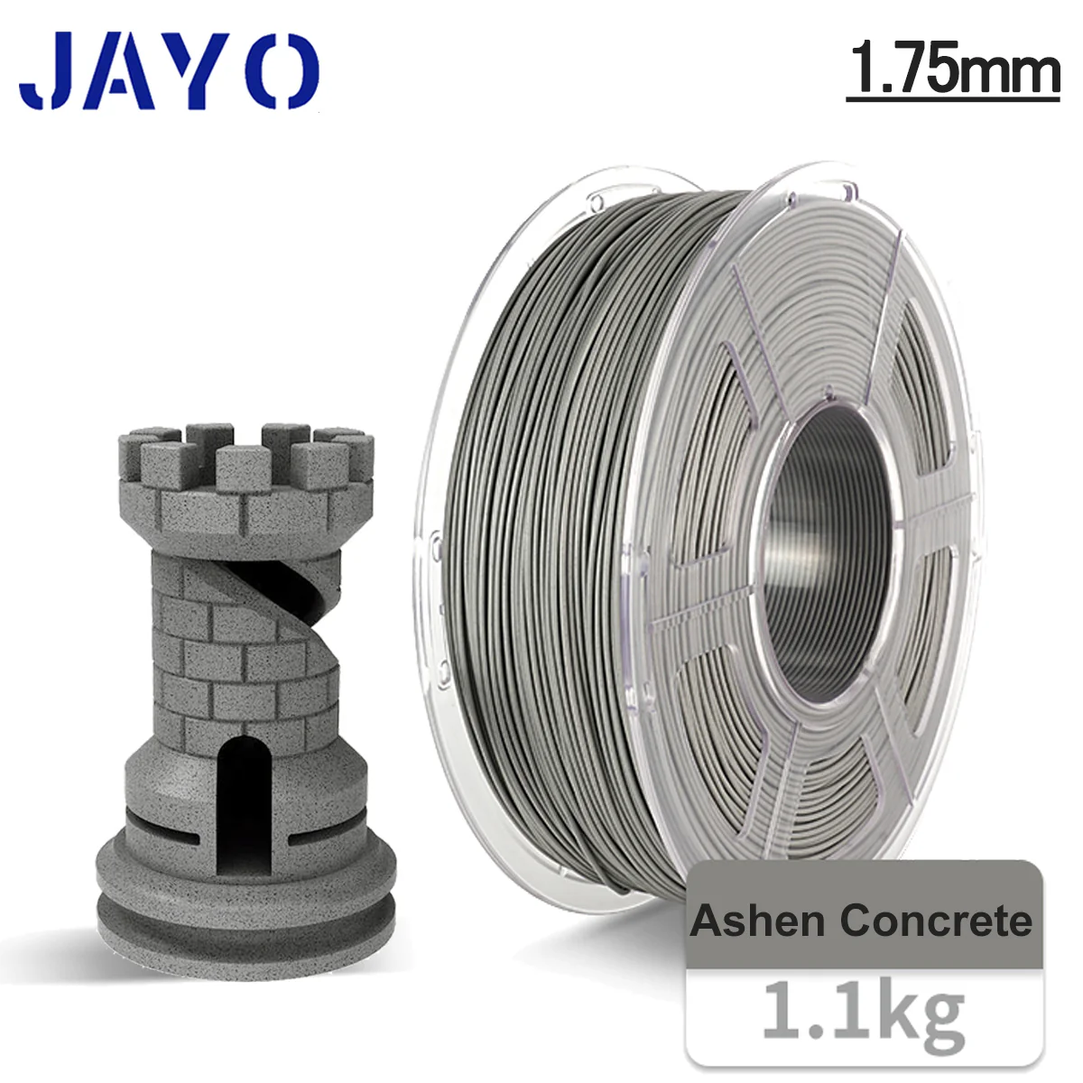 [MOQ:4 rolls] JAYO  High Speed Marble PLA 600mm/s High Speed 3D Printer Non-toxic Filament 1.1KG/roll