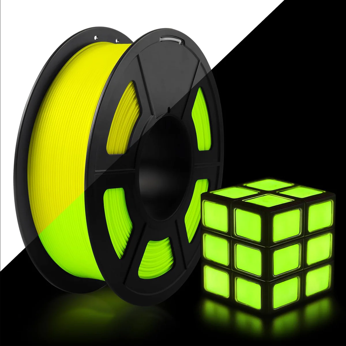 [MOQ:5 rolls] JAYO PLA Glow In The Dark Luminous 3D Printer Filament 1.75mm 1.1KG PLA Glow - Image 4