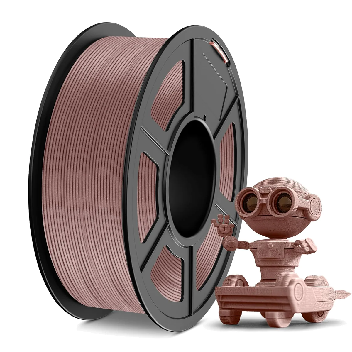 [MOQ:5 rolls] JAYO 3D Wood PLA Printer Filament 1.75mm 1.1KG 15% Real Wood Fibers Dimensional Accuracy +/- 0.02mm Fits Most FDM 3D Printers - Image 4