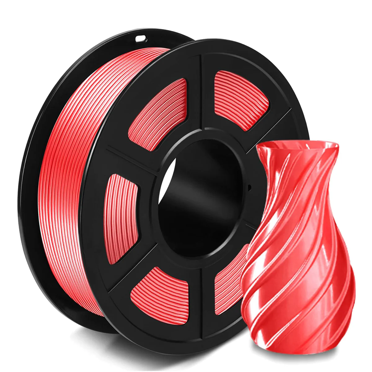 [MOQ:5 rolls] JAYO SILK PLA+ 1.1KG 1.75mm Filament 3D Printer Consumables 1.1KG Spool Shiny Metallic