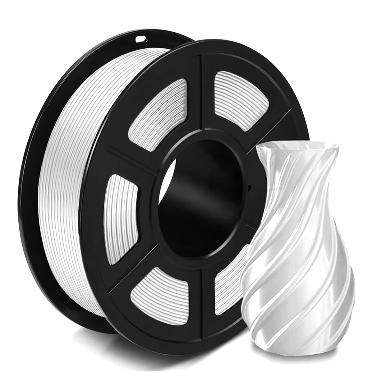 [MOQ:5 rolls] JAYO SILK PLA+ 1.1KG 1.75mm Filament 3D Printer Consumables 1.1KG Spool Shiny Metallic - Image 3