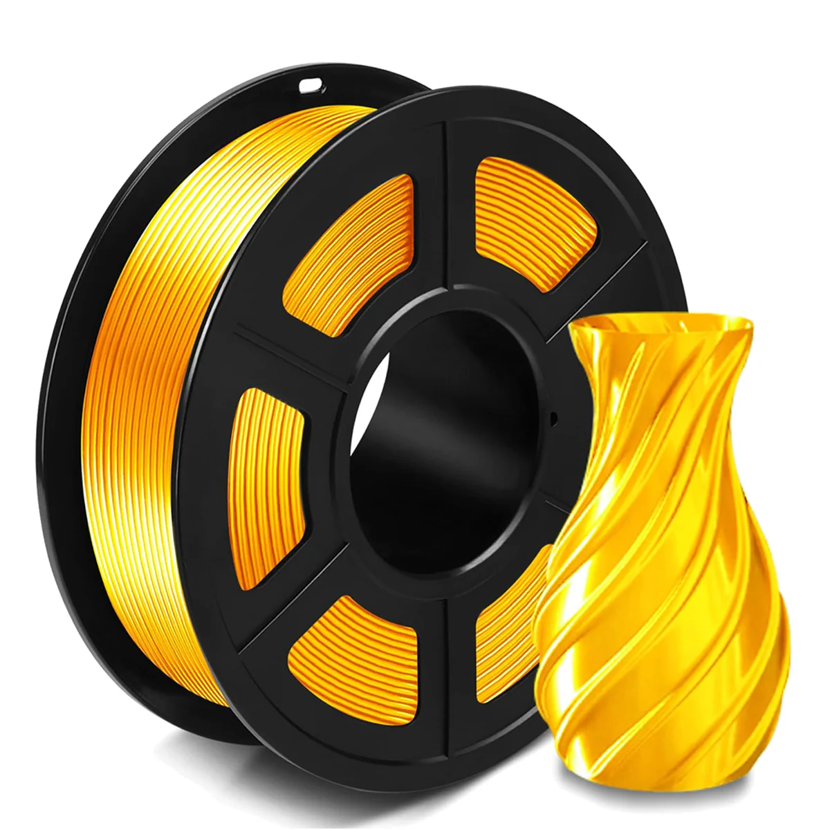 [MOQ:5 rolls] JAYO SILK PLA+ 1.1KG 1.75mm Filament 3D Printer Consumables 1.1KG Spool Shiny Metallic - Image 5