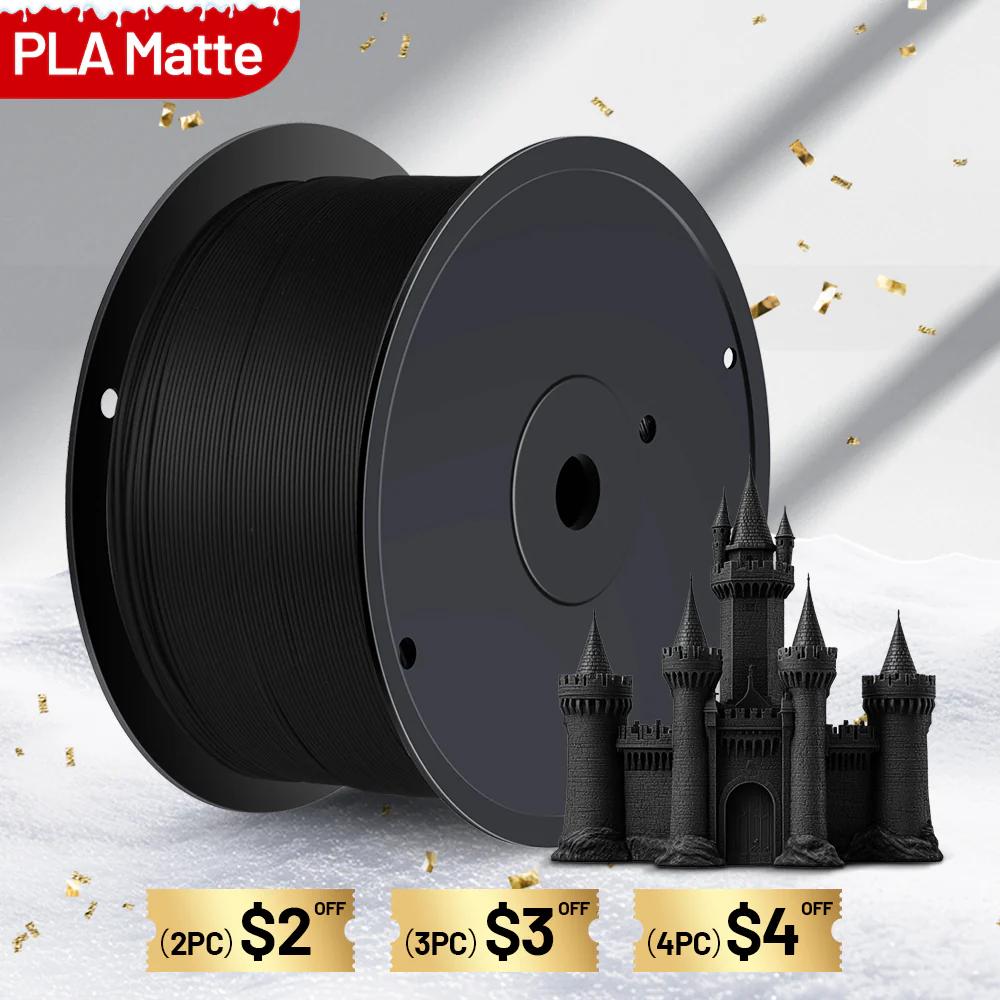PLA Matte 5KG Large Spool 3D Printer Filament