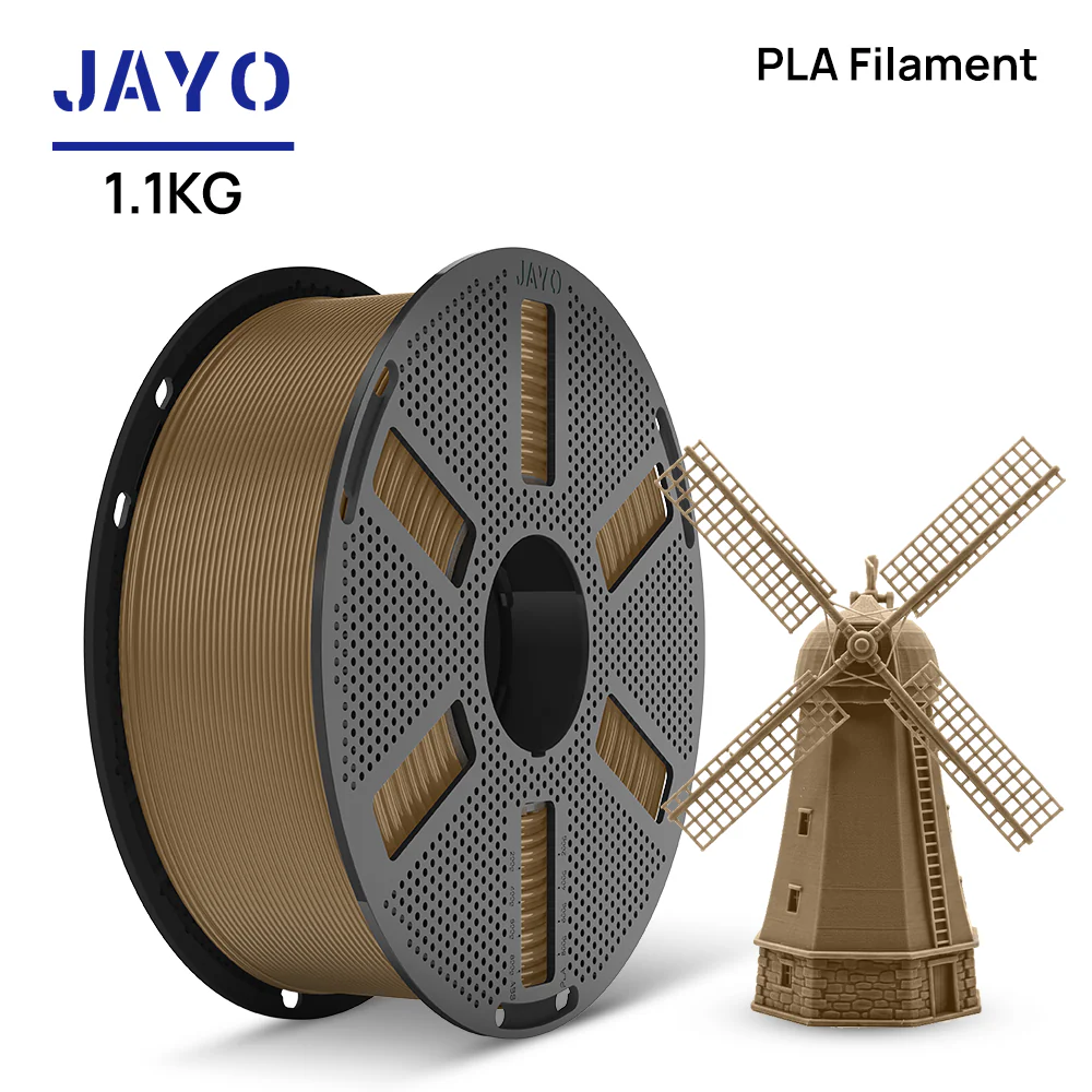 [Reusable Spool]JAYO 1.1KG PLA 3D Printer Filament 1.75mm High Strengt +/- 0.02mm - Image 28